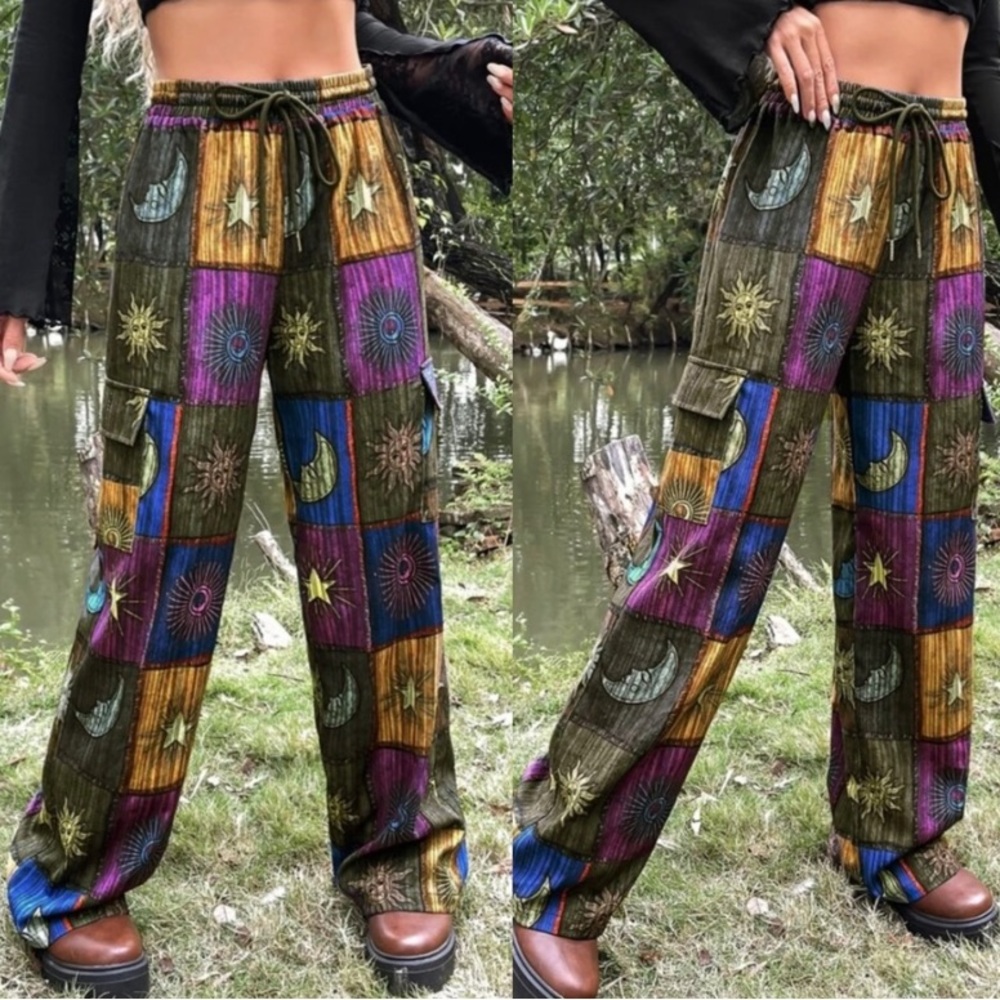 Shein Patchwork Pants